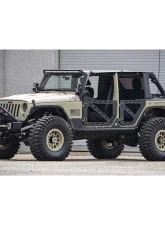 Steinjager Ace Engineering Trail Doors Front and Rear Texturized Black Jeep Wrangler JK 2007-2017                                     - J0056506 - Image 4