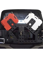 Steinjager Textured Black Stand Alone Tire Carrier Jeep Wrangler JK 2007-2018                                     - J0054531 - Image 3