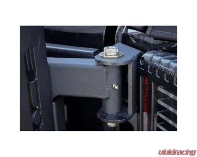 Steinjager Textured Black Stand Alone Tire Carrier Jeep Wrangler JK 2007-2018 - J0054531