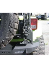 Steinjager Ace Black Pro Series Hi Lift Jack Mount Jeep Wrangler JK 2007-2018                                     - J0056743 - Image 4