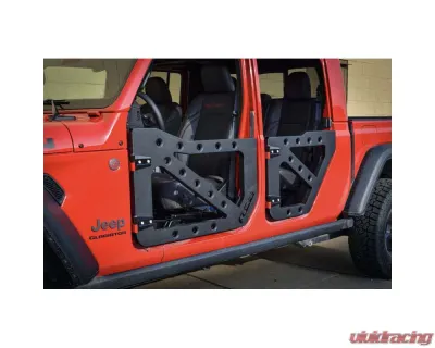 Steinjager Ace Engineering Trail Doors Front and Rear Texturized Black Jeep Gladiator JT 2019+ - J0056684