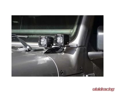 Steinjager Ace Engineering LED Mounts Texturized Black Jeep Wrangler JL 2018+ - J0056945