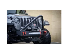 Steinjager Ace Engineering Pro Series Front Bumper (Stinger w/ Fog Lights) Texturized Black Jeep Wrangler JL 2018+