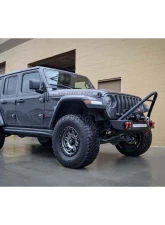 Steinjager Ace Engineering Pro Series Front Bumper (Stinger w/ Light Bar) Texturized Black Jeep Wrangler JL 2018+                                     - J0054863 - Image 4