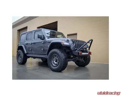 Steinjager Ace Engineering Pro Series Front Bumper (Stinger w/ Light Bar) Texturized Black Jeep Wrangler JL 2018+ - J0054863
