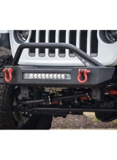Steinjager Ace Engineering Pro Series Front Bumper (Bull Bar w/ Light Bar) Texturized Black Jeep Wrangler JL 2018+                                     - J0054964 - Image 2