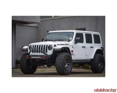 Steinjager Ace Engineering Pro Series Front Bumper (Bull Bar w/ Light Bar) Texturized Black Jeep Wrangler JL 2018+ - J0054964