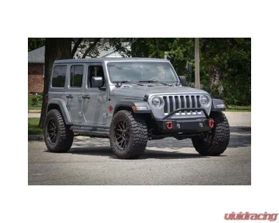 Steinjager Ace Engineering Pro Series Front Bumper (Bull Bar w/ Light Bar) Texturized Black Jeep Wrangler JL 2018+ - J0054964