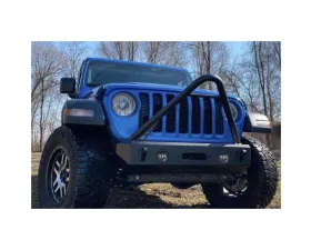 Steinjager Expedition Series Textured Black Front Bumper Kit w/ Stinger Lightbar Jeep Wrangler JL | Gladiator JT 2018+