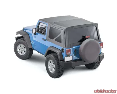 Steinjager Tinted Glass Black Diamond Tops Jeep Wrangler JK 2010-2018 - J0058147