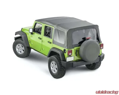 Steinjager Black Diamond Replacement Top No Doorskins Tinted Glass Jeep Wrangler 4 Door 2010-2018 - J0058148