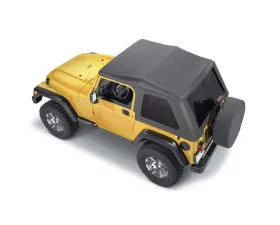 Steinjager 25oz Fabric 30mil Glass Fastback Slant Back Top Full Kit Jeep Wrangler 1997-2006