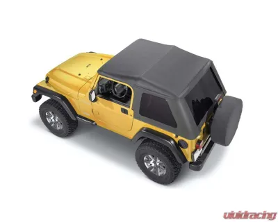 Steinjager 25oz Fabric 30mil Glass Fastback Slant Back Top Full Kit Jeep Wrangler 1997-2006 - J0058197