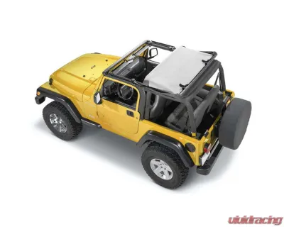 Steinjager 25oz Fabric 30mil Glass Fastback Slant Back Top Full Kit Jeep Wrangler 1997-2006 - J0058197