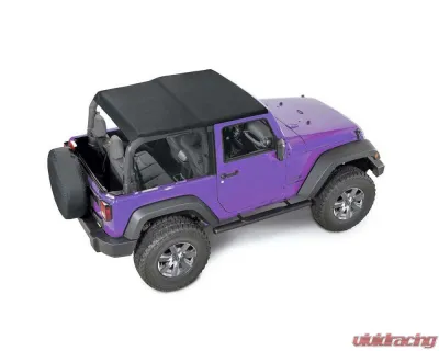 Steinjager 25oz Fabric 30mil Glass Fastback Slant Back Top Full Kit Jeep Wrangler 2 Door 2007-2018 - J0058196