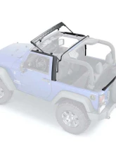 Steinjager 25oz Fabric 30mil Glass Fastback Slant Back Top Full Kit Jeep Wrangler 1997-2006                                     - J0058197 - Image 4