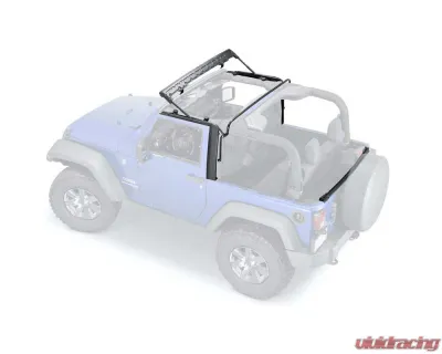 Steinjager 25oz Fabric 30mil Glass Fastback Slant Back Top Full Kit Jeep Wrangler 1997-2006 - J0058197