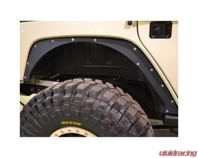 Steinjager Ace Engineering Fender Deletes Front and Rear Bare Jeep Wrangler JK 2007-2017 - J0057102