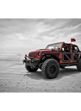 Steinjager Ace Engineering Trail Doors Rear Texturized Black Jeep Wrangler JL 2018+                                     - J0056547 - Image 3