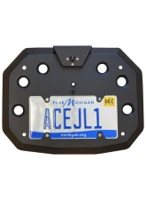 Steinjager ACE Black License Plate Relocate Jeep Wrangler JL 2018+                                     - J0059629 - Image 4