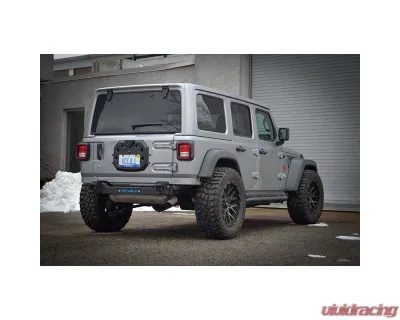 Steinjager ACE Black License Plate Relocate Jeep Wrangler JL 2018+ - J0059629