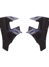 Steinjager Textured Black A-Pillar Double Light Mount Jeep Wrangler JK 2007-2018                                     - J0059631 - Image 4