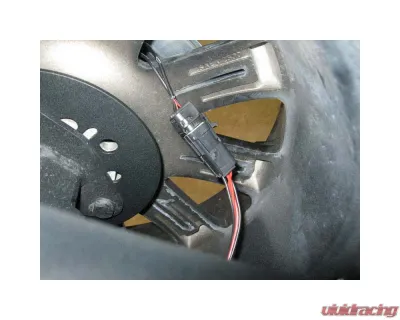 Steinjager Textured Black Spare Tire Plate Relocation Kit Jeep Wrangler TJ 1997-2006 - J0059644