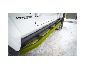 Steinjager Gecko Green Rock Sliders Jeep Wrangler JL 2018+