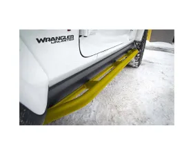 Steinjager Lemon Peel Rock Sliders Jeep Wrangler JL 2018+