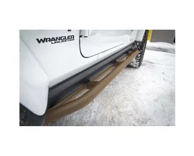 Steinjager Military Beige Rock Sliders Jeep Wrangler JL 2018+