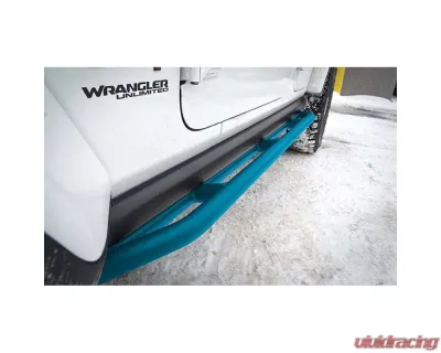 Steinjager Playboy Blue Rock Sliders Jeep Wrangler JL 2018+ - J0054392