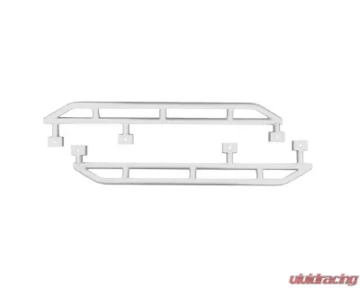 Steinjager Cloud White Rock Sliders Jeep Wrangler JK 2007-2018 - J0054201