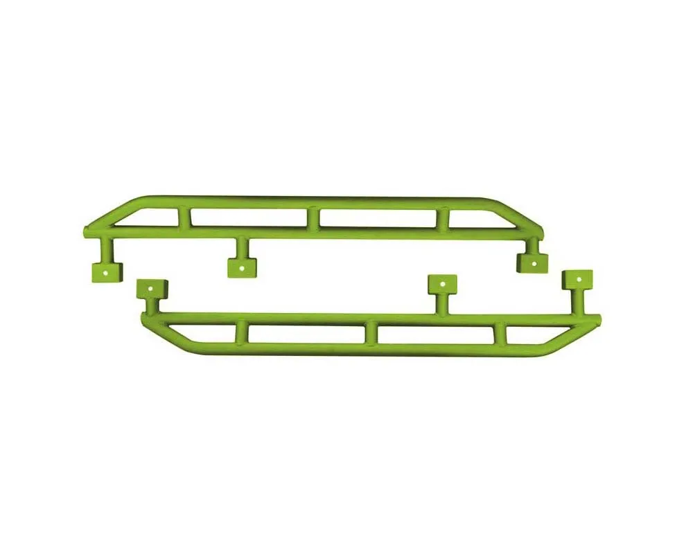 Steinjager Gecko Green Rock Sliders Jeep Wrangler JK 2007-2018 - J0054203