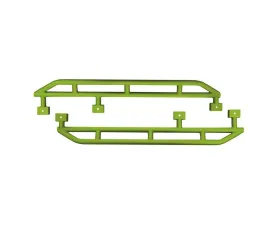Steinjager Gecko Green Rock Sliders Jeep Wrangler JK 2007-2018