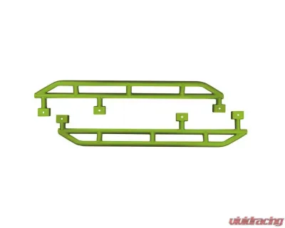 Steinjager Gecko Green Rock Sliders Jeep Wrangler JK 2007-2018 - J0054203