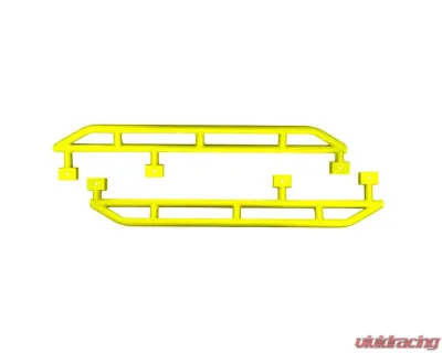 Steinjager Neon Yellow Rock Sliders Jeep Wrangler JK 2007-2018 - J0054202