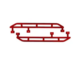 Steinjager Red Baron Rock Sliders Jeep Wrangler JK 2007-2018
