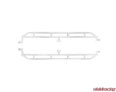 Steinjager Cloud White Rock Sliders Jeep Gladiator JT 2019+ - J0054321
