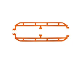 Steinjager Fluorescent Orange Rock Sliders Jeep Gladiator JT 2019+