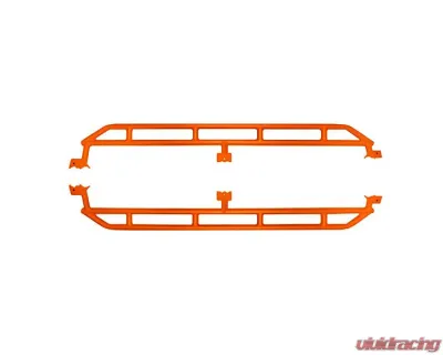 Steinjager Fluorescent Orange Rock Sliders Jeep Gladiator JT 2019+ - J0054309