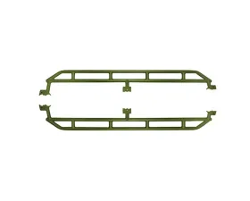 Steinjager Locas Green Rock Sliders Jeep Gladiator JT 2019+