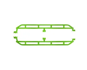Steinjager Neon Green Rock Sliders Jeep Gladiator JT 2019+