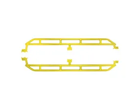 Steinjager Neon Yellow Rock Sliders Jeep Gladiator JT 2019+