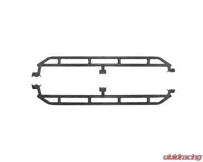 Steinjager Black Rock Sliders Jeep Gladiator JT 2019+ - J0054308