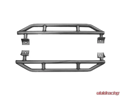 Steinjager Bare Rock Sliders Jeep Wrangler JK 2007-2018 - J0055013