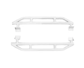 Steinjager Cloud White Rock Sliders Jeep Wrangler JK 2007-2018