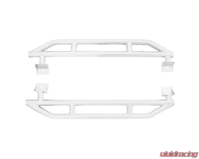 Steinjager Cloud White Rock Sliders Jeep Wrangler JK 2007-2018 - J0055027