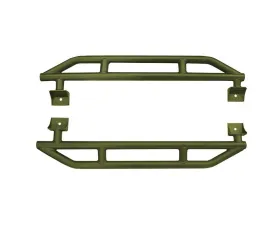 Steinjager Locas Green Rock Sliders Jeep Wrangler JK 2007-2018