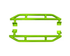 Steinjager Neon Green Rock Sliders Jeep Wrangler JK 2007-2018