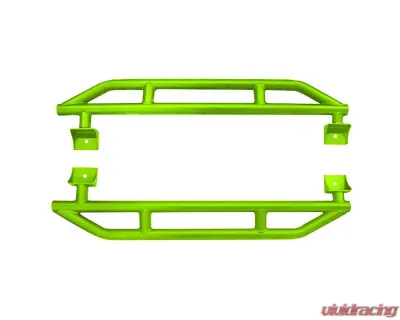 Steinjager Neon Green Rock Sliders Jeep Wrangler JK 2007-2018 - J0055020